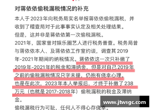 体育明星税务犯罪调查：隐藏的巨额收入和税收逃漏案件审视